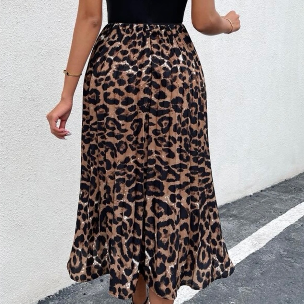 Leopard print cross cross back - Picture 3 of 4